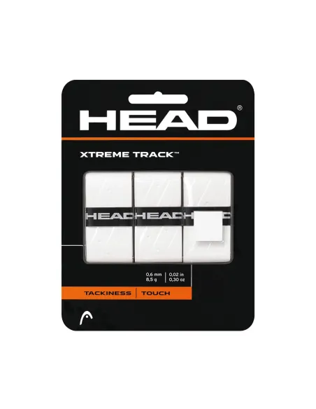 Blister 3 Stk. Overgrip Head Xtremetrack Weiss